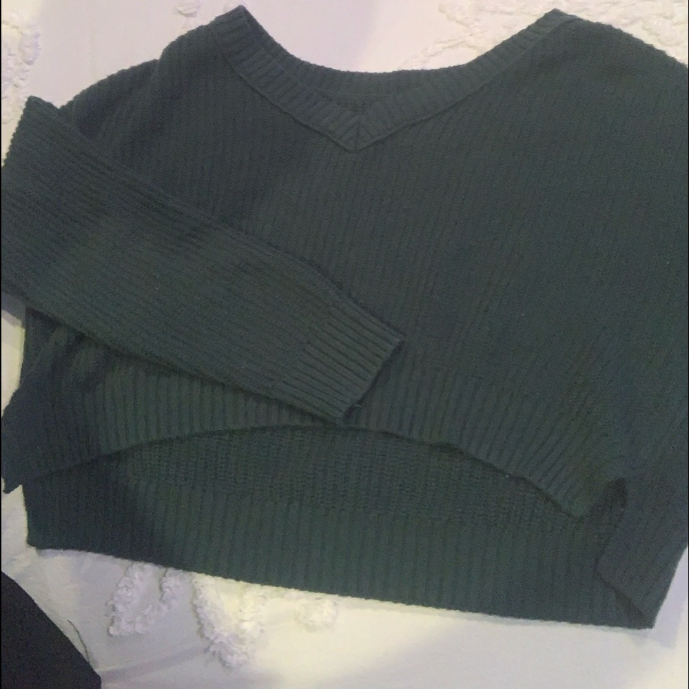 cropped sweater